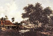 The Water Mill Meindert Hobbema